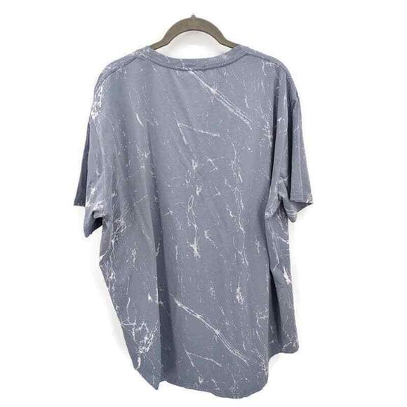 kliegou Gray Splatter Design men's Streetwear tee shirt in size XXL - Picture 2 of 4